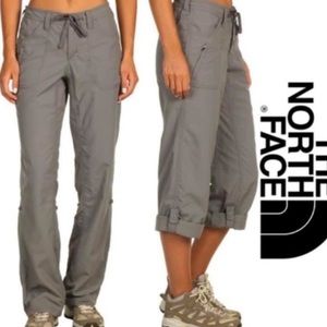 The North Face- women’s hiking roll up -pants 10